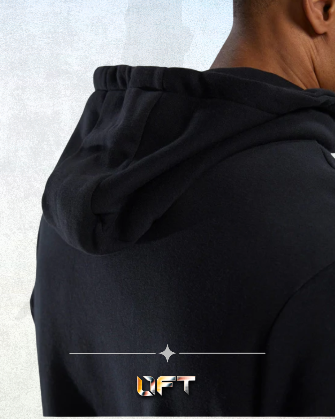 TYR Unisex UltraSoft Big Logo Tech Hoodie Black (001)