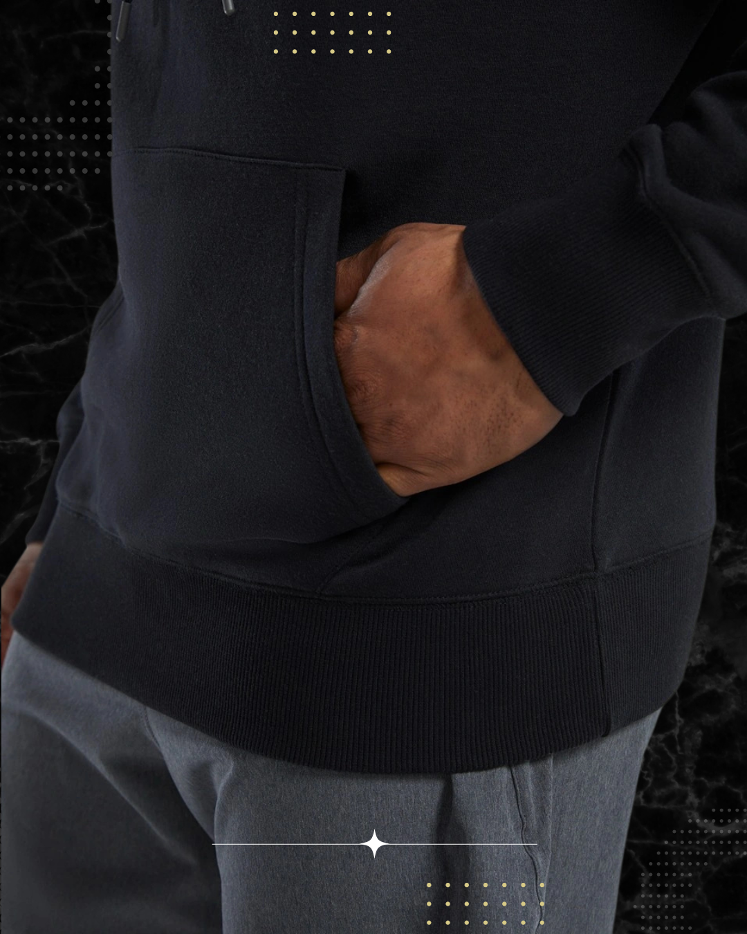 TYR Unisex UltraSoft Big Logo Tech Hoodie Black (001)