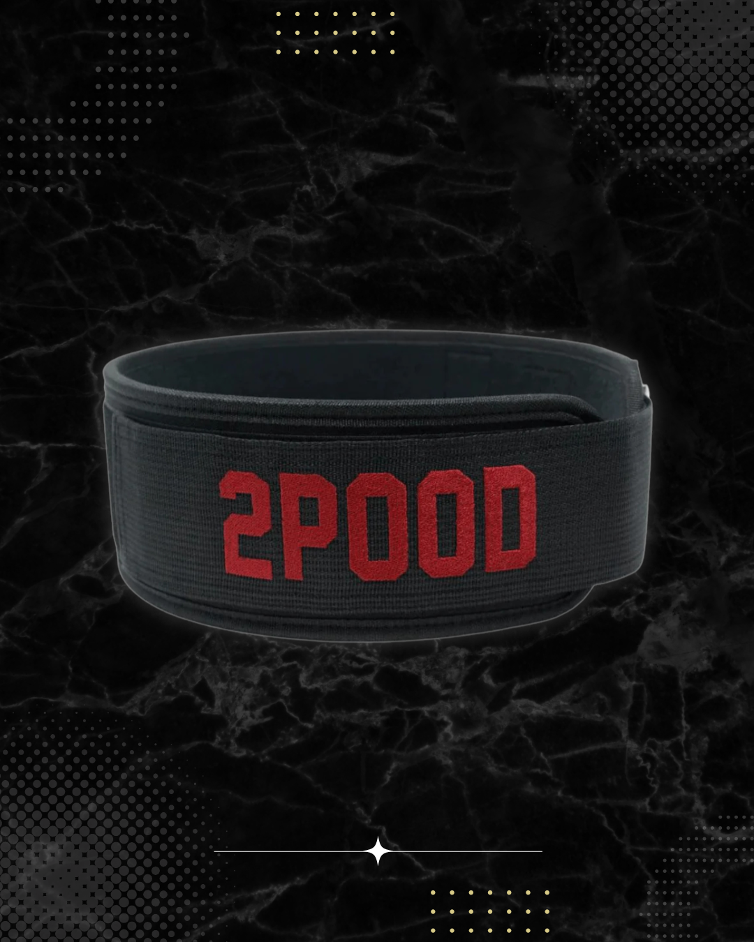 2POOD Primal By Ricky Garard 4" Weightlifting Belt