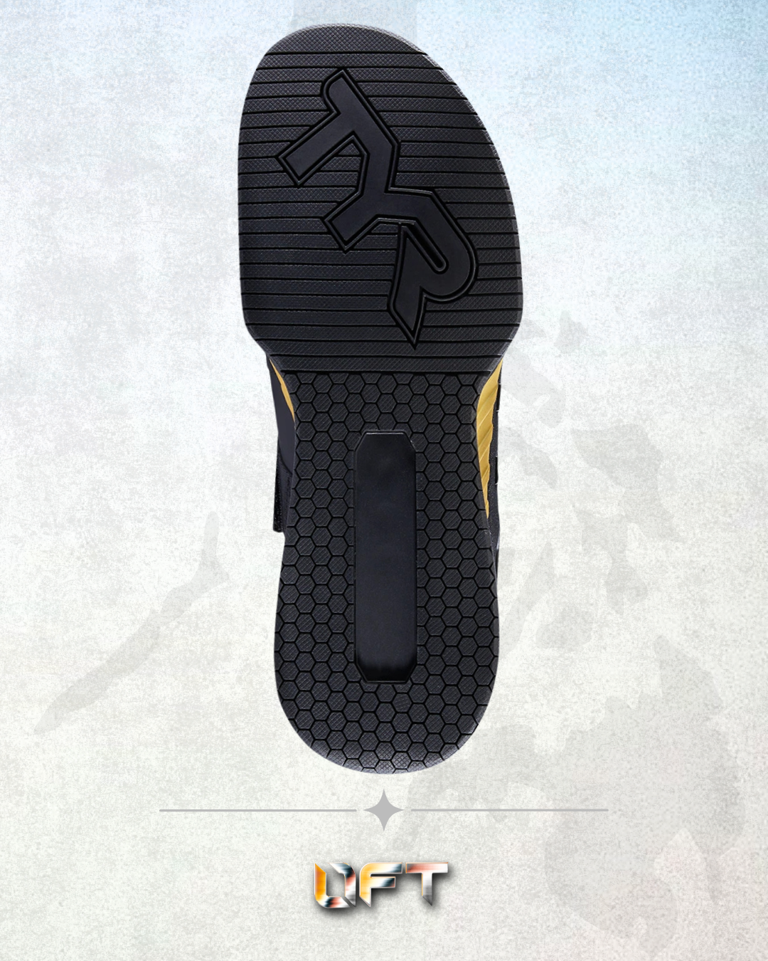 TYR L-1 Lifter Black/Gold Limited Edt Squat University (008)