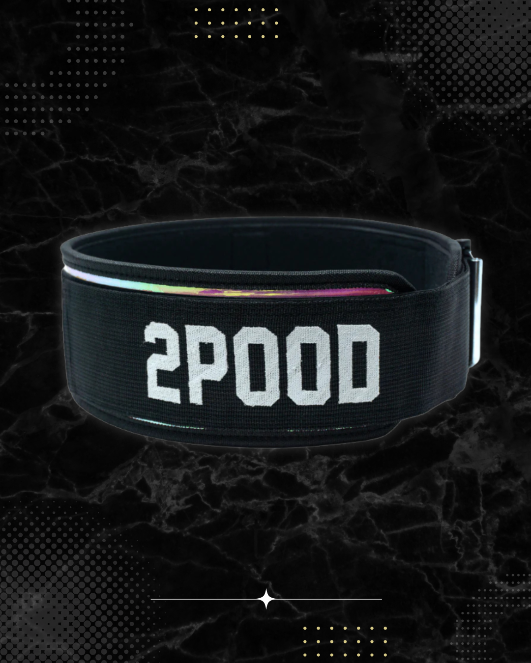 2POOD All The Rave 4" Weightlifting Belt
