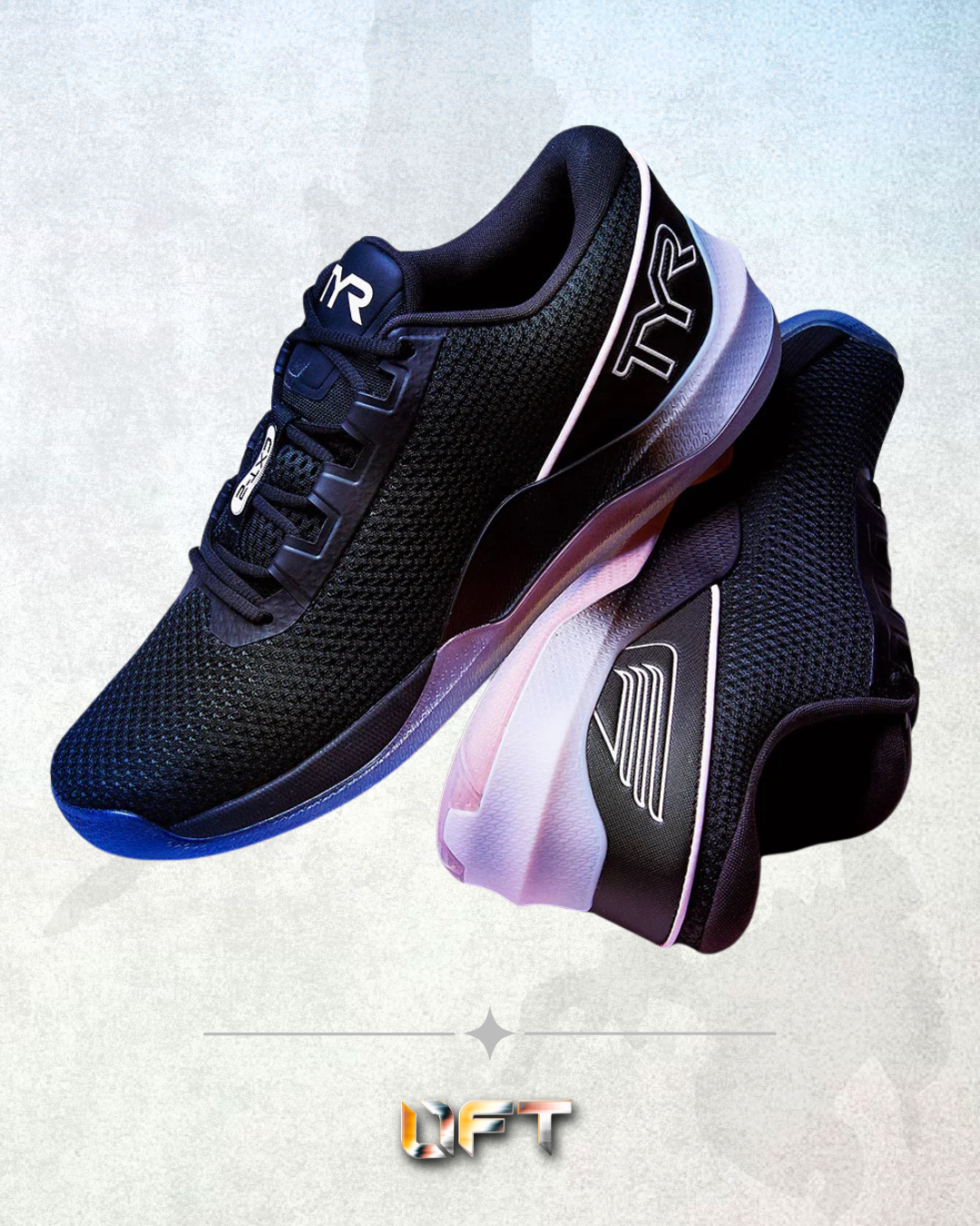 TYR CXT-2 Trainers Black/Pink (121)