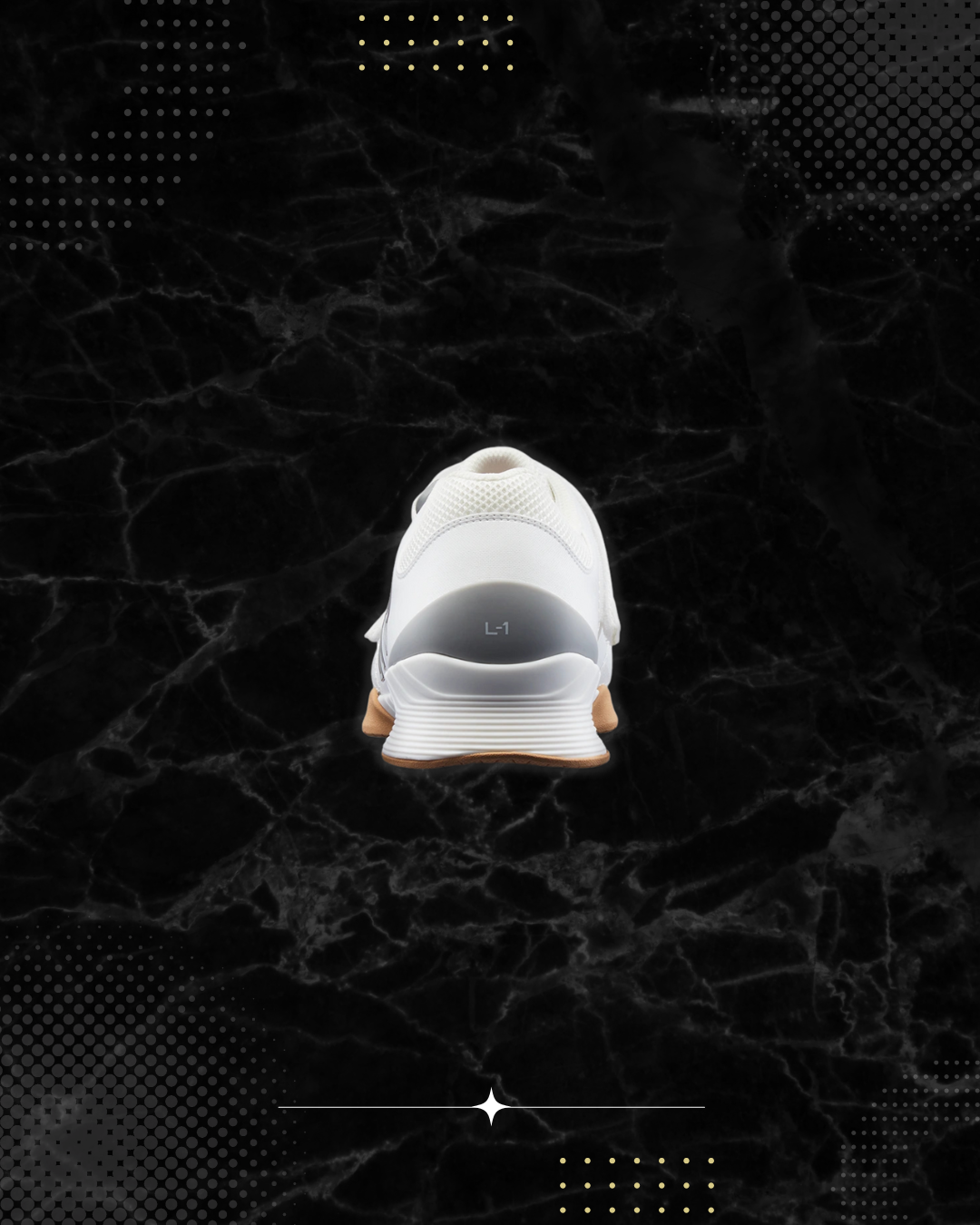 TYR L-1 Lifter White/Gum (543)