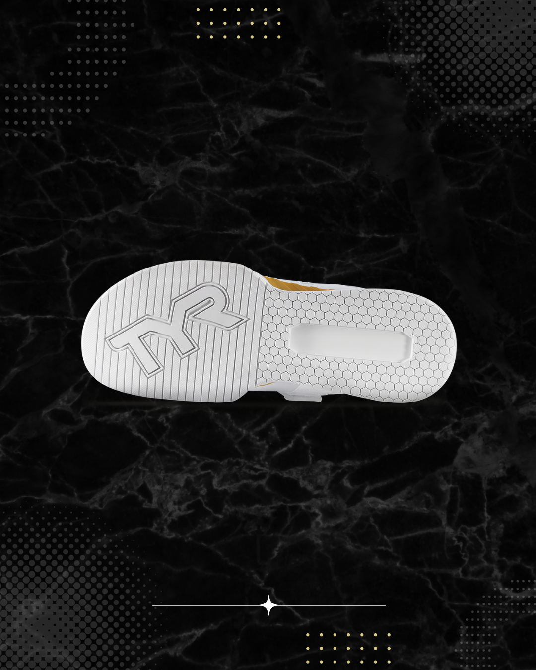 TYR L-1 Lifter White/Gold Limited Edt Squat University (132)