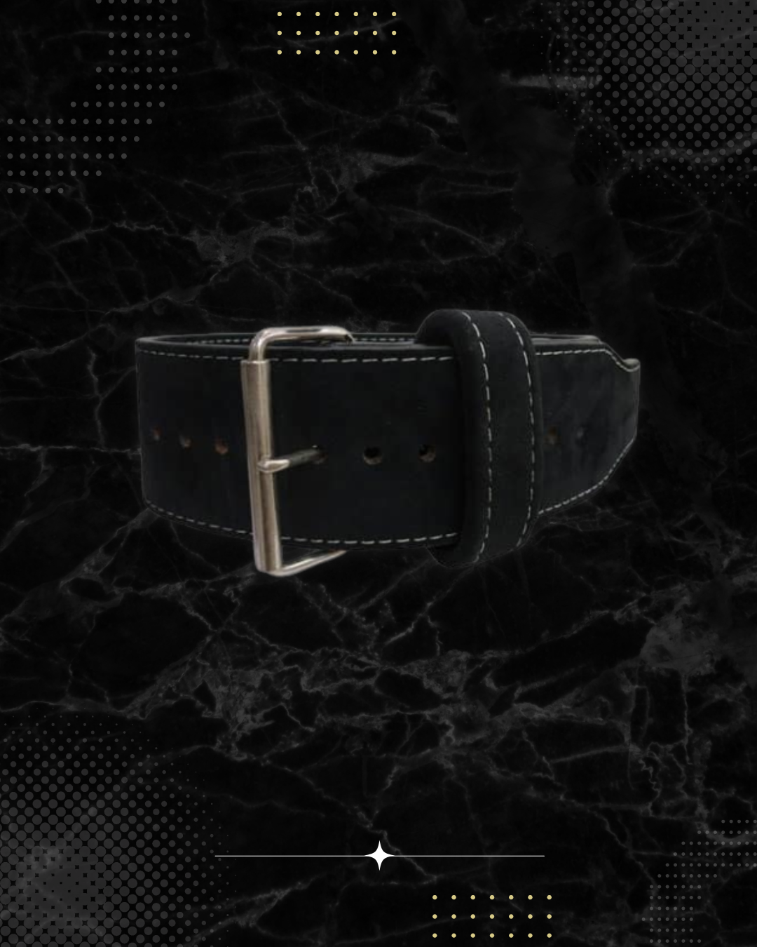 Titan Toro 10mm prong belt (Black)