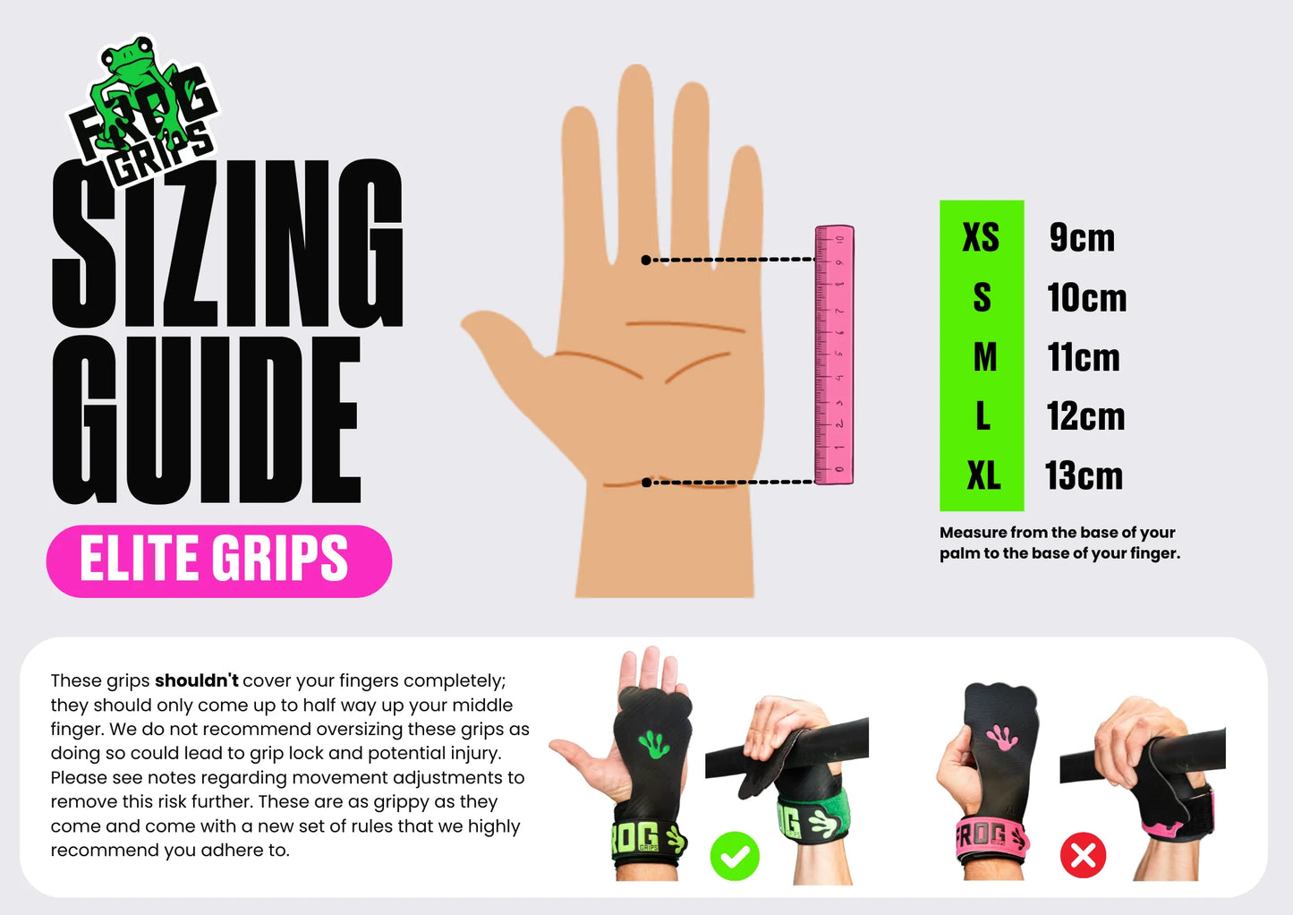 Frog Grips - Elite Grip 4.0 - HD (Fingerless)