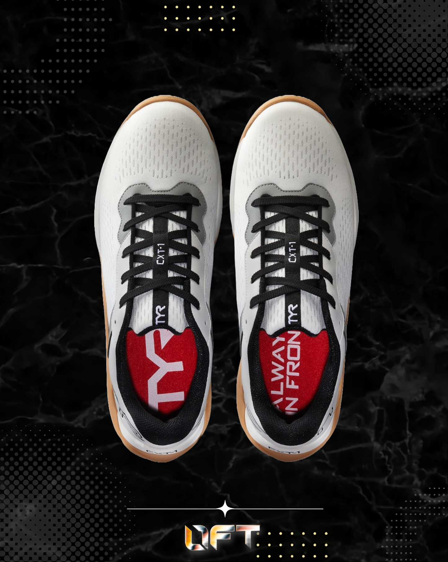 TYR Men's CXT-1 Trainer White/Gum (543)