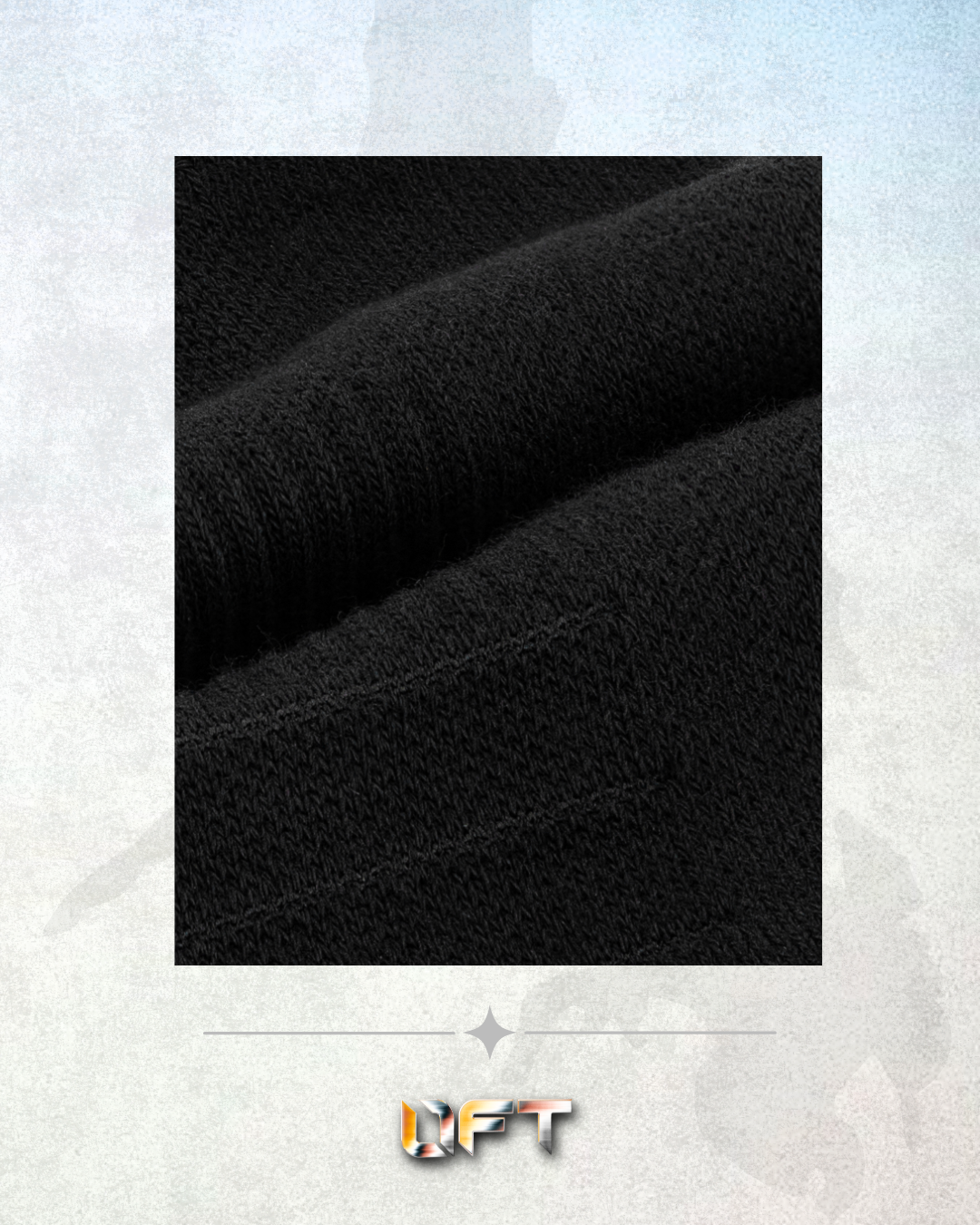 Avancus Crew Socks V3 - Pack of 3 - (BLACK)