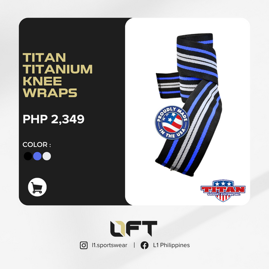 Titan Titanium knee wraps