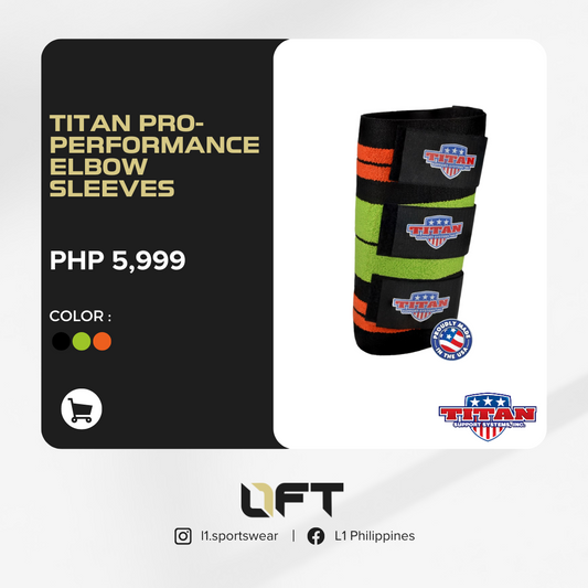 Titan Pro-Performance elbow sleeves