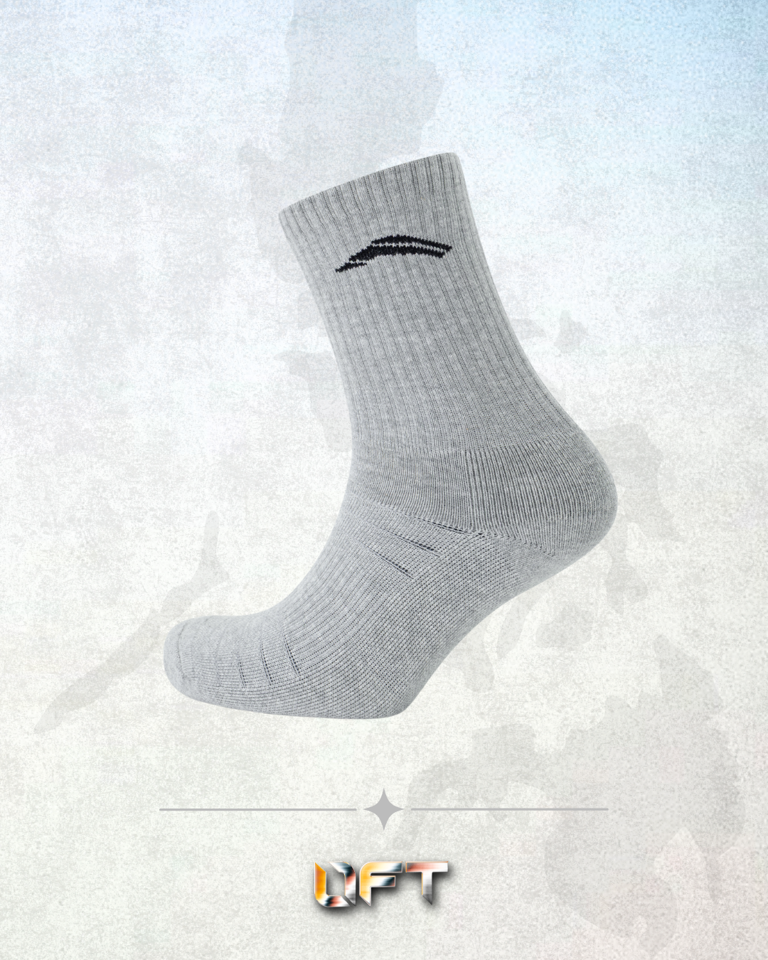 Avancus Crew Socks V3 - Pack of 3 - (GREY)
