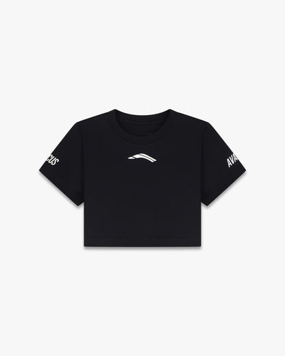 Avancus Women’s Competition Crop Top Black