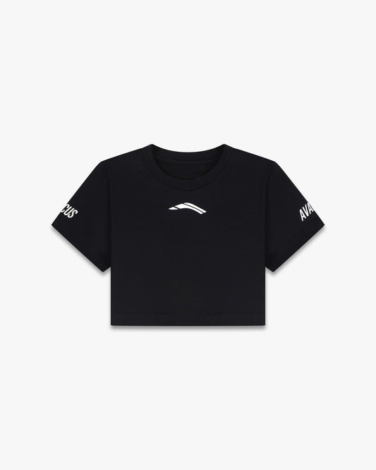Avancus Women’s Competition Crop Top Black