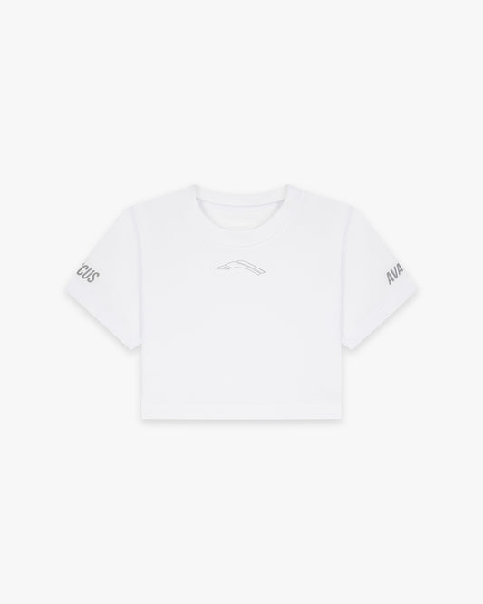 Avancus Women’s Competition Crop Top White
