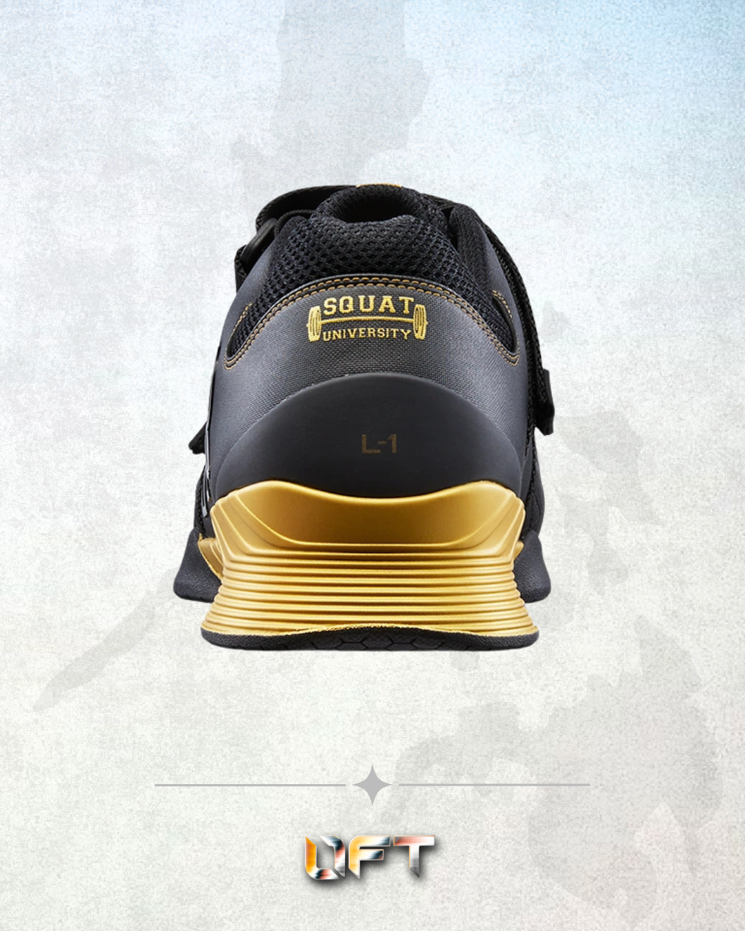 TYR L-1 Lifter Black/Gold Limited Edt Squat University (008) – LIFT TYR L-1 Lifter Black/Gold Limited Edt Squat University (008) – LIFT