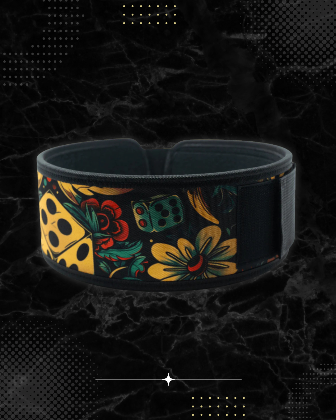 2POOD Press Your Luck 4" Weightlifting Belt