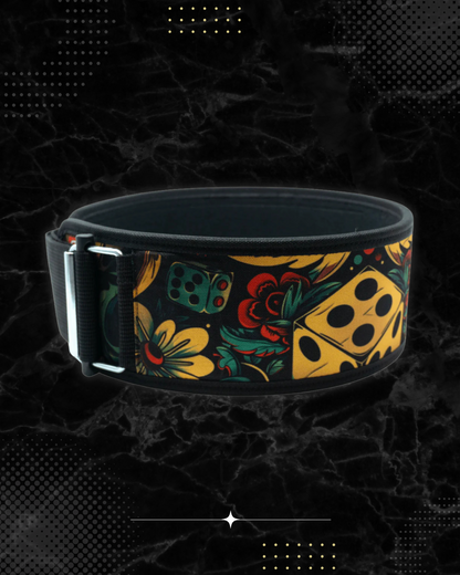 2POOD Press Your Luck 4" Weightlifting Belt