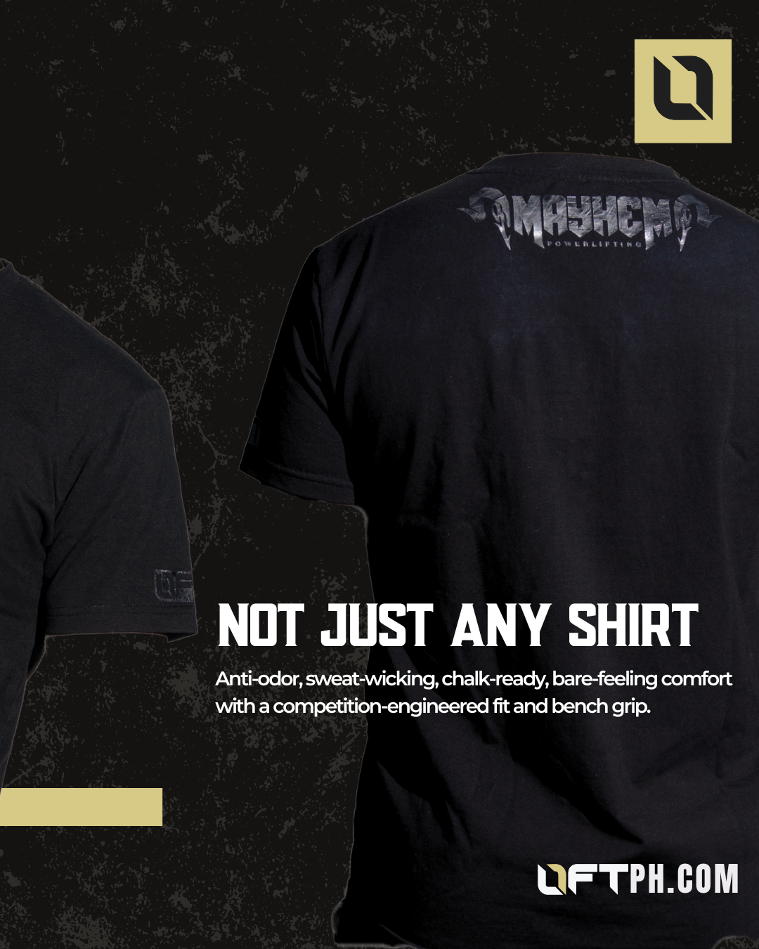 L1FT Mayhem Team Shirt - Silver