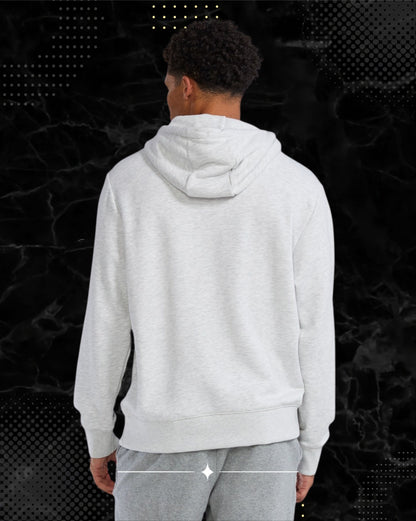 TYR Unisex UltraSoft Big Logo Tech Hoodie Ash Weather (939)