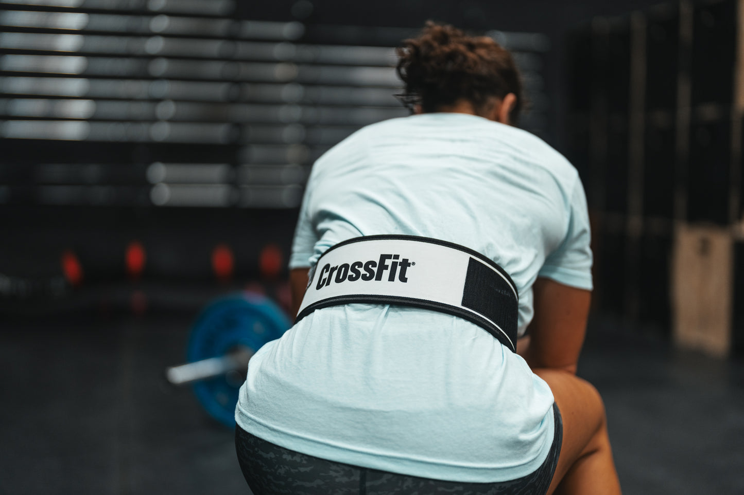 2POOD CrossFit 4" Weightlifting Belt (White/Black)