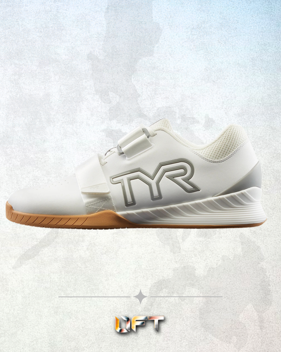 TYR L-1 Lifter White/Gum (543)