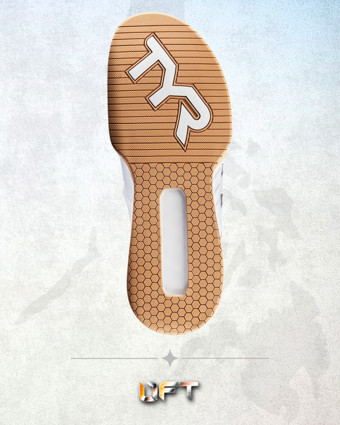 TYR L-1 Lifter White/Gum (543)