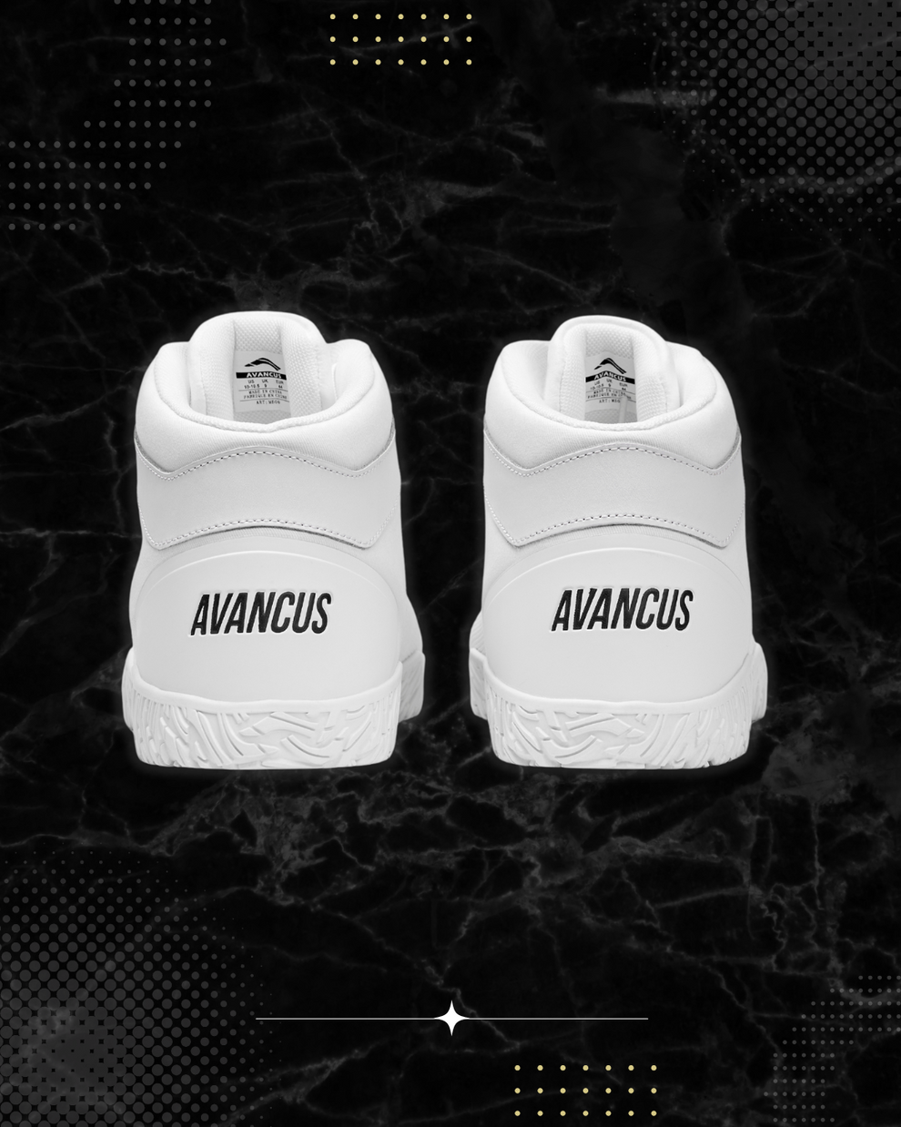Avancus Apex Power V3 WHITE HIGH TOP