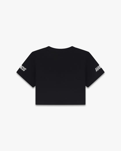 Avancus Women’s Competition Crop Top Black