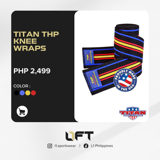 Titan THP knee wraps