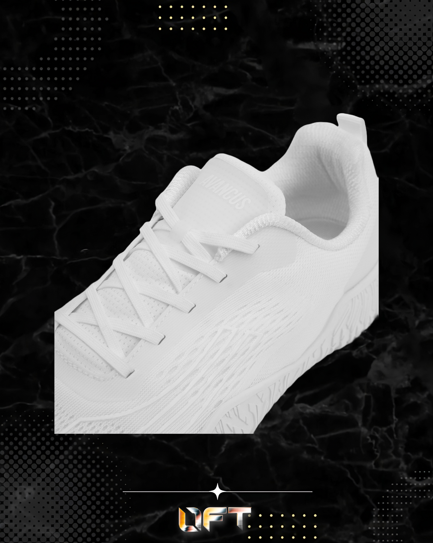 Avancus Apex Power V3 WHITE LOW TOP