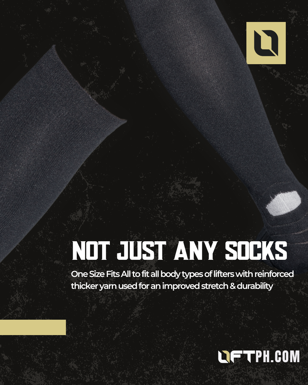 L1 Shadow Performance Deadlift Socks