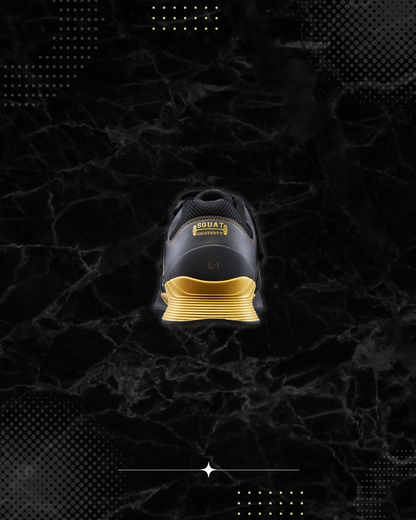 TYR L-1 Lifter Black/Gold Limited Edt Squat University (008)