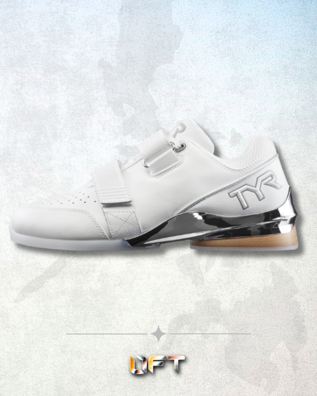 TYR TYRFORCE Elite Carbon Lifter White/Gum (543)