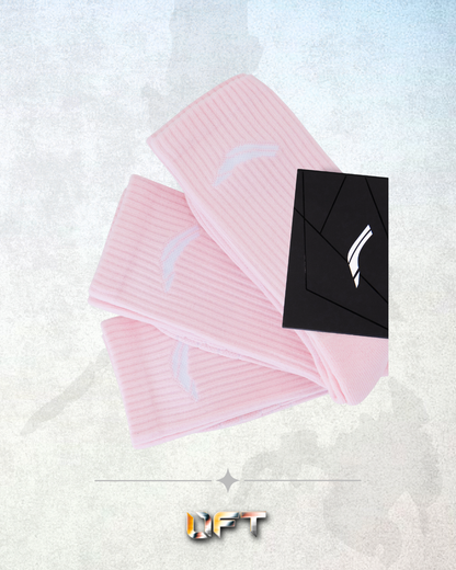 Avancus Crew Socks V3 - Pack of 3 - (Amalfi Pink)