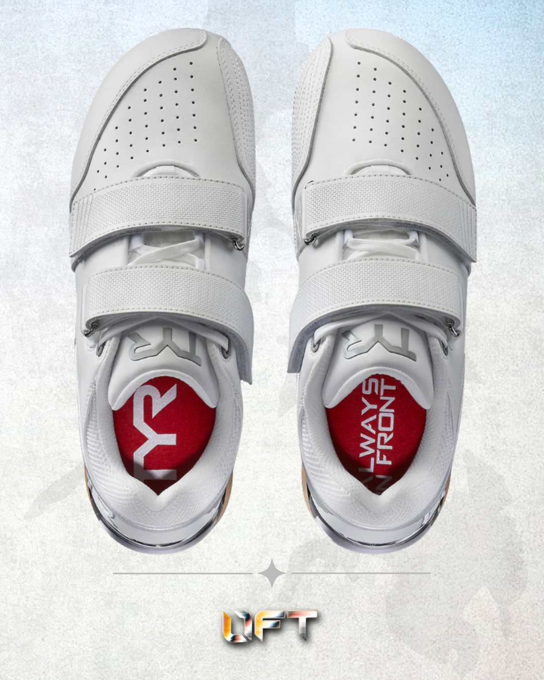 TYR TYRFORCE Elite Carbon Lifter White/Gum (543)