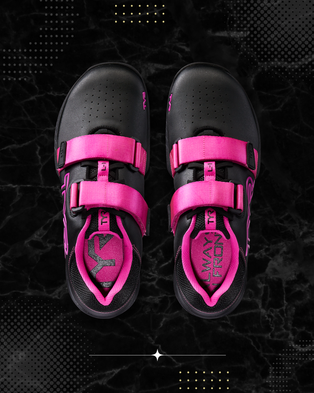 TYR L-1 Lifter Black/Fushia (013)