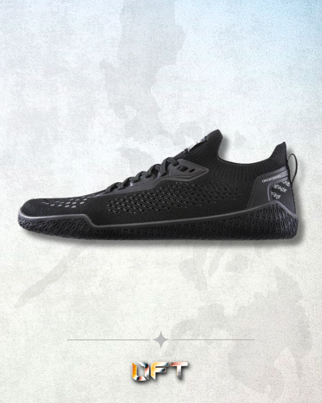 TYR DropZero Barefoot Trainer - Laced Black (001)