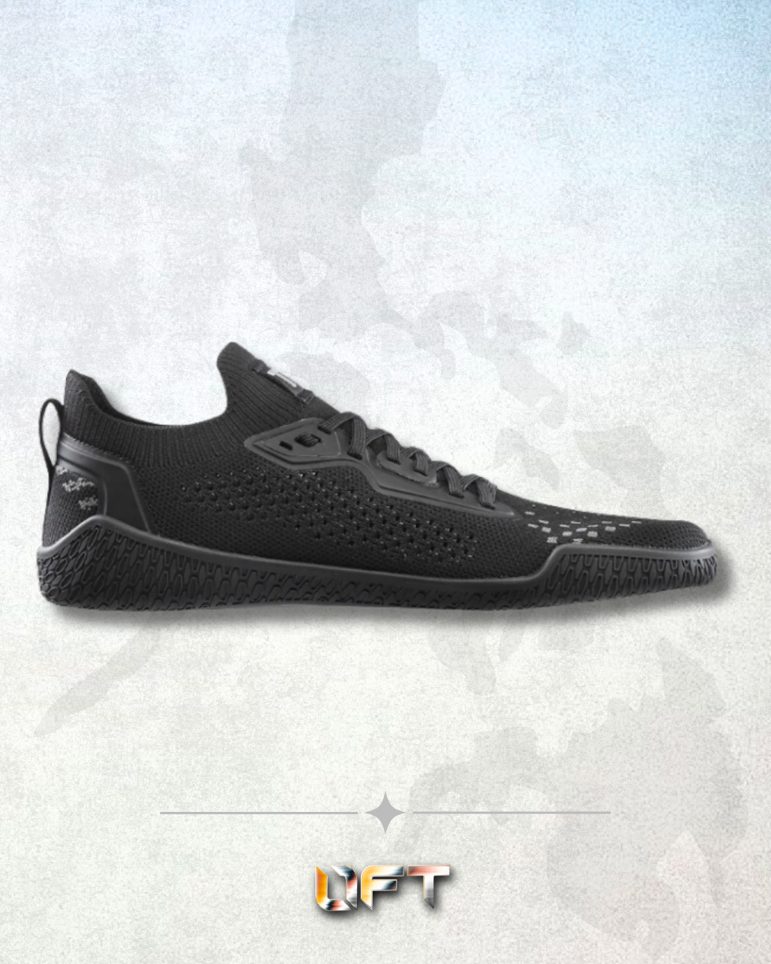 TYR DropZero Barefoot Trainer - Laced Black (001)