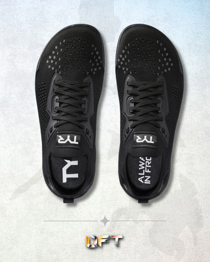 TYR DropZero Barefoot Trainer - Laced Black (001)