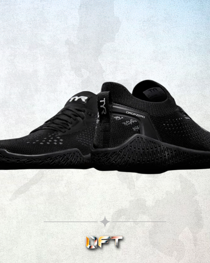 TYR DropZero Barefoot Trainer - Laced Black (001)