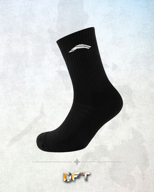 Avancus Crew Socks V3 - Pack of 3 - (BLACK)