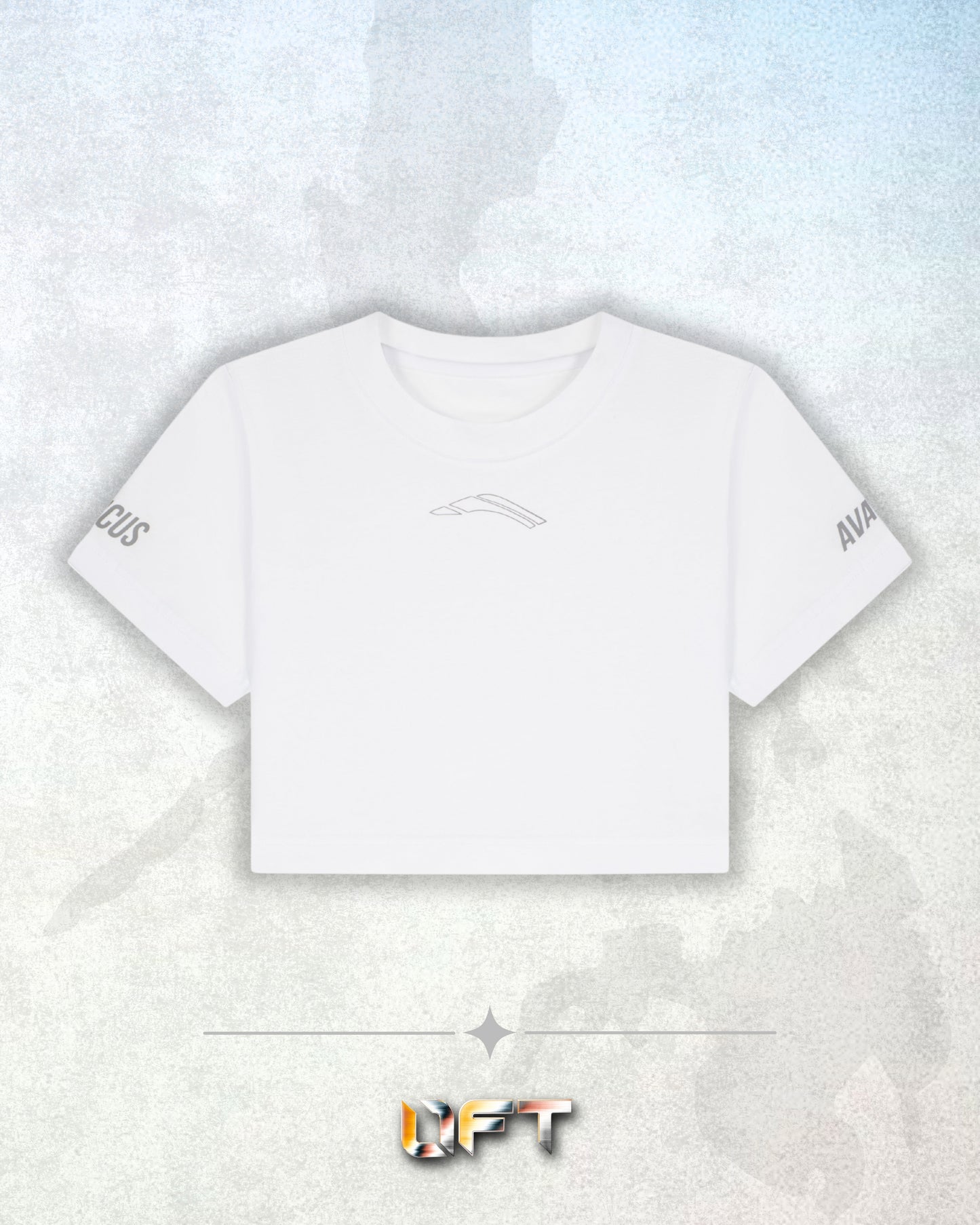 Avancus Women’s Competition Crop Top White