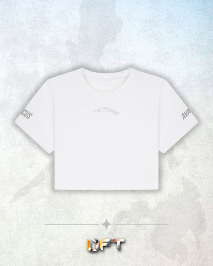 Avancus Women’s Competition Crop Top White