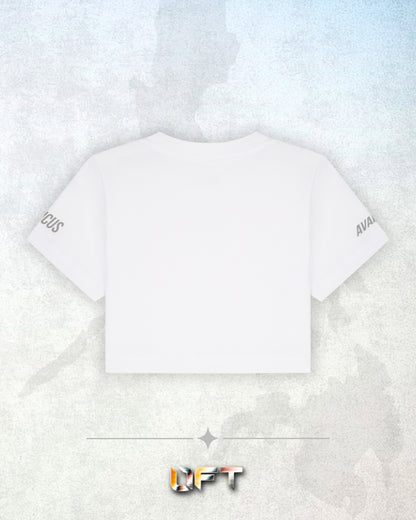 Avancus Women’s Competition Crop Top White