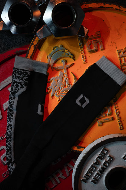 L1FT Shadow Performance Deadlift Socks 2.0