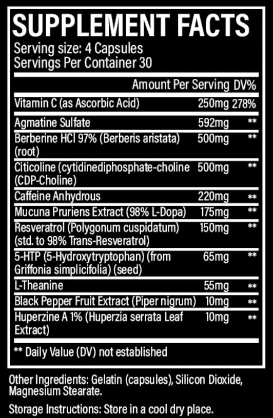 110 Percent Focus Capsules