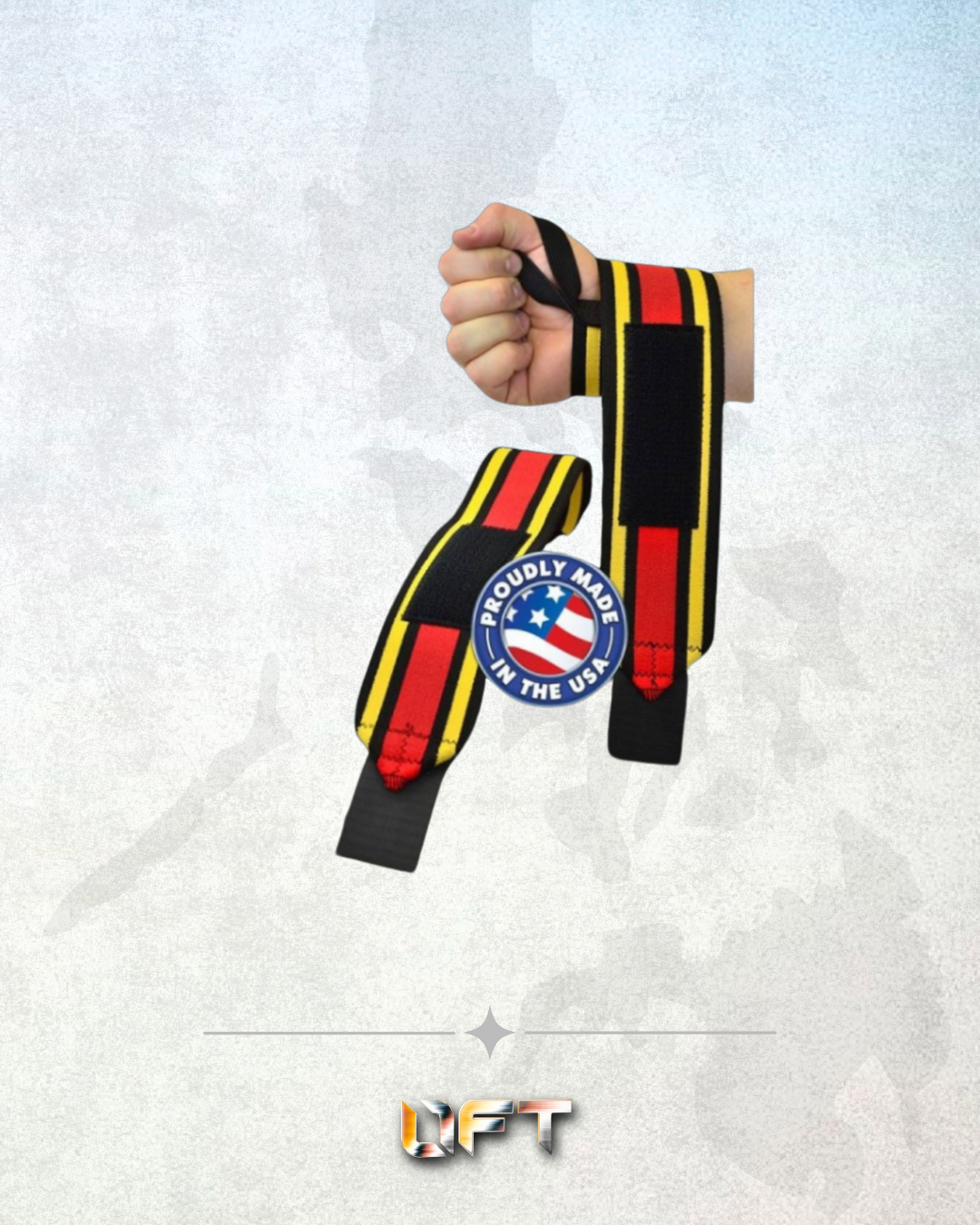 Titan Signature Gold 24" wrist wraps