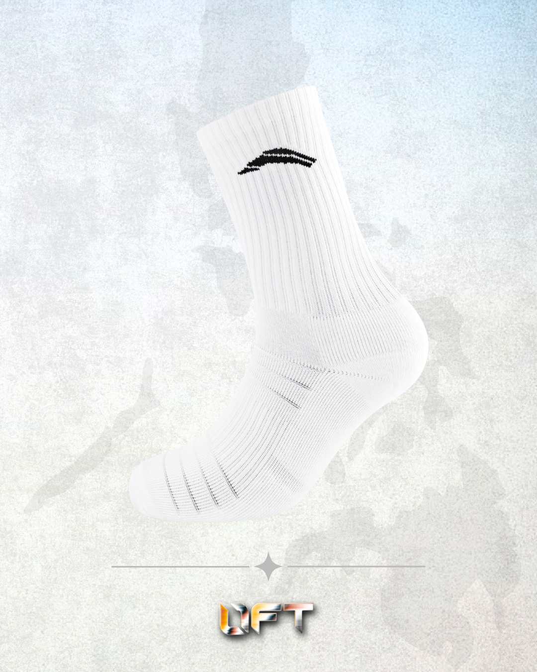 Avancus Crew Socks V3 - Pack of 3 - (WHITE)