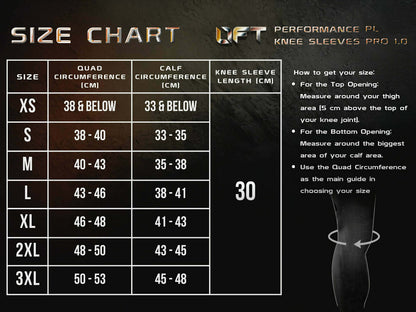 L1FT Performance PL Knee Sleeves Pro 1.0 (7mm)