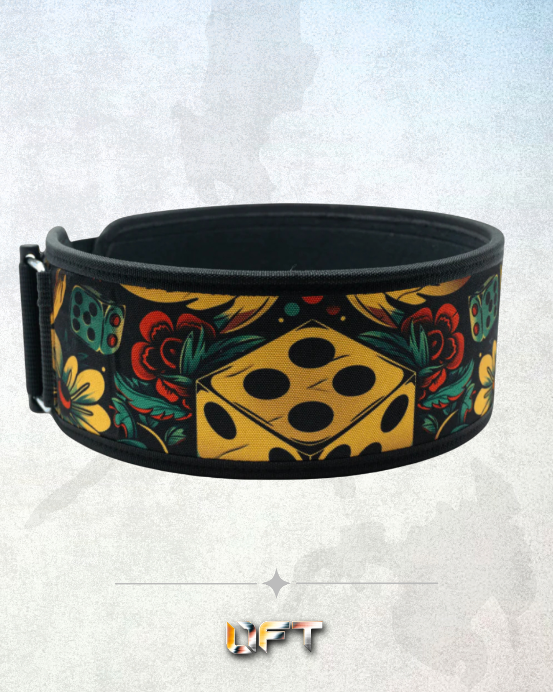 2POOD Press Your Luck 4" Weightlifting Belt